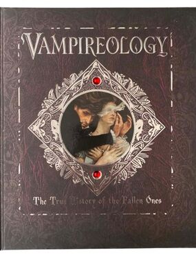 Large book Vampireology The True History of the Fallen Ones By Dugald A Steer
